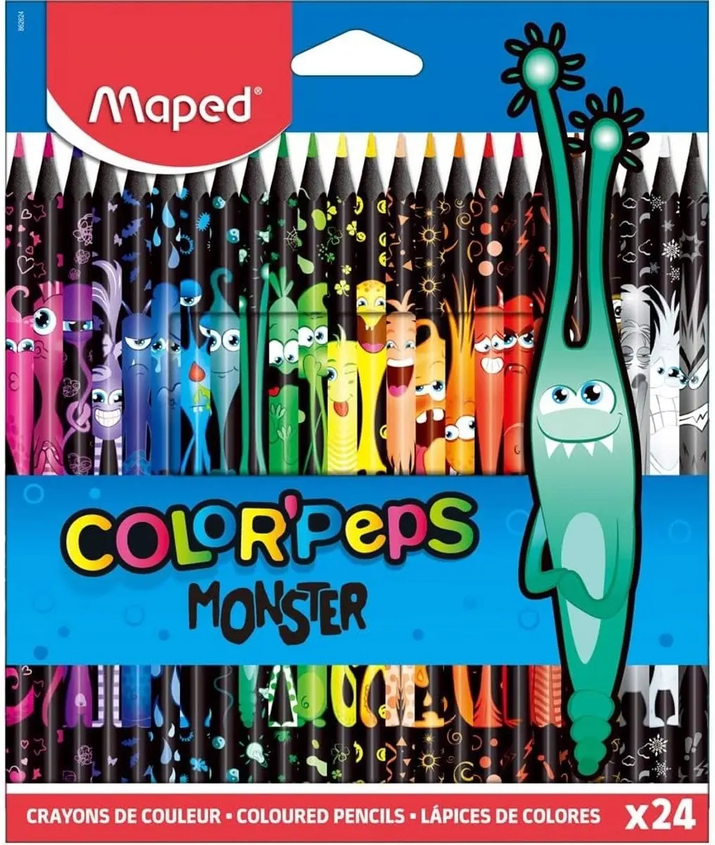 Maped Kleurpotloden 24 Stuks - Multicolor