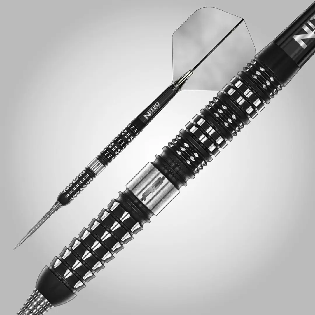 Red Dragon Recon Parallel Dartpijlen 3 Stuks - Zilver/Zwart
