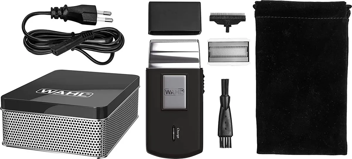 Wahl Travel Shaver 9937-1216 Elektrisch Scheerapparaat - Zilver/Zwart