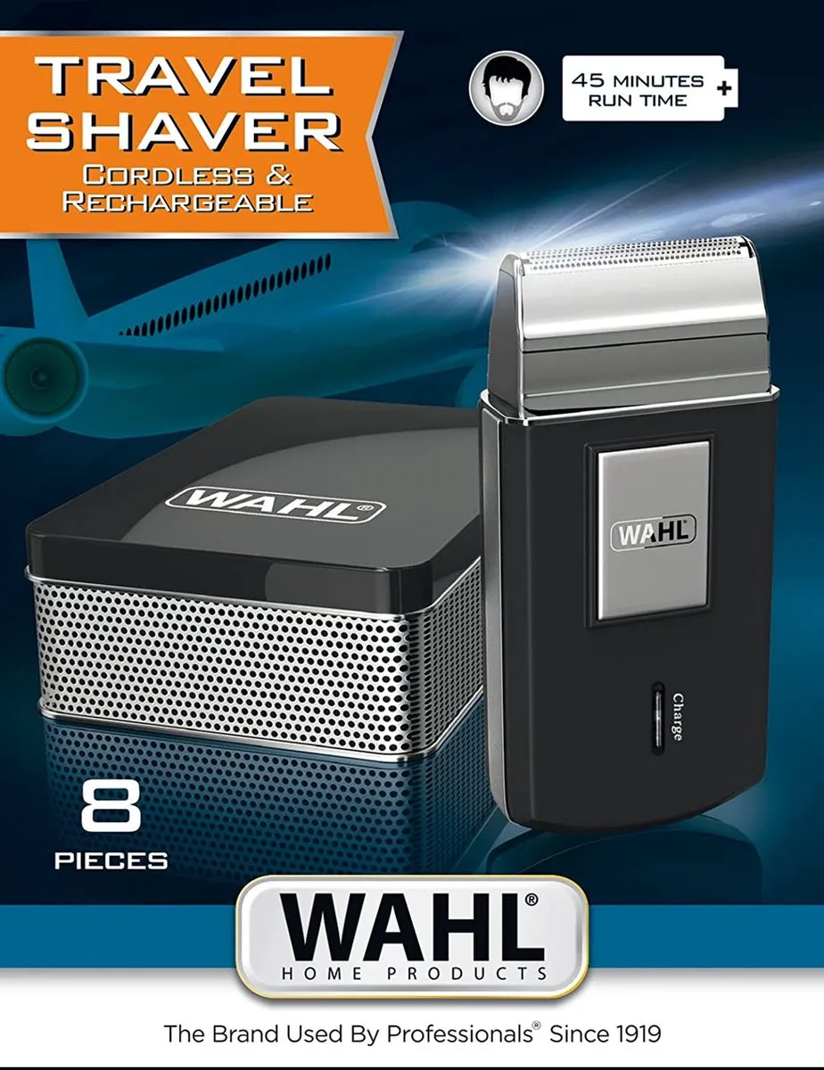 Wahl Travel Shaver 9937-1216 Elektrisch Scheerapparaat - Zilver/Zwart