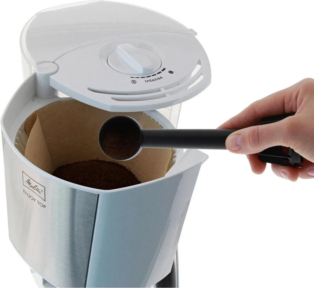 Melitta Enjoy II Top Therm 6756989 Filterkoffiezetapparaat - 10 Kopjes - 2,5L - Wit