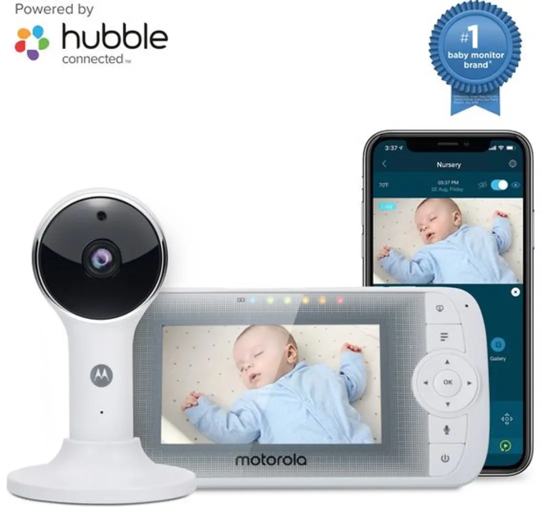 Motorola Lux64CONNECT Full HD Video Babyfoon - Wit - afbeelding 6 van 6