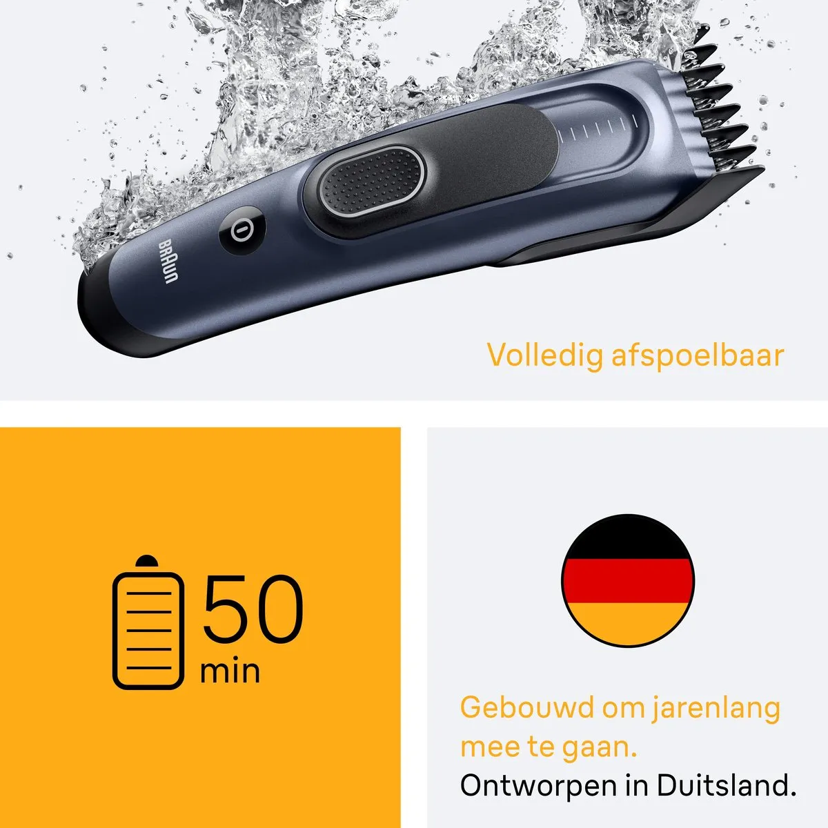 Braun Series 5 HC5550 Haartrimmer - Blauw