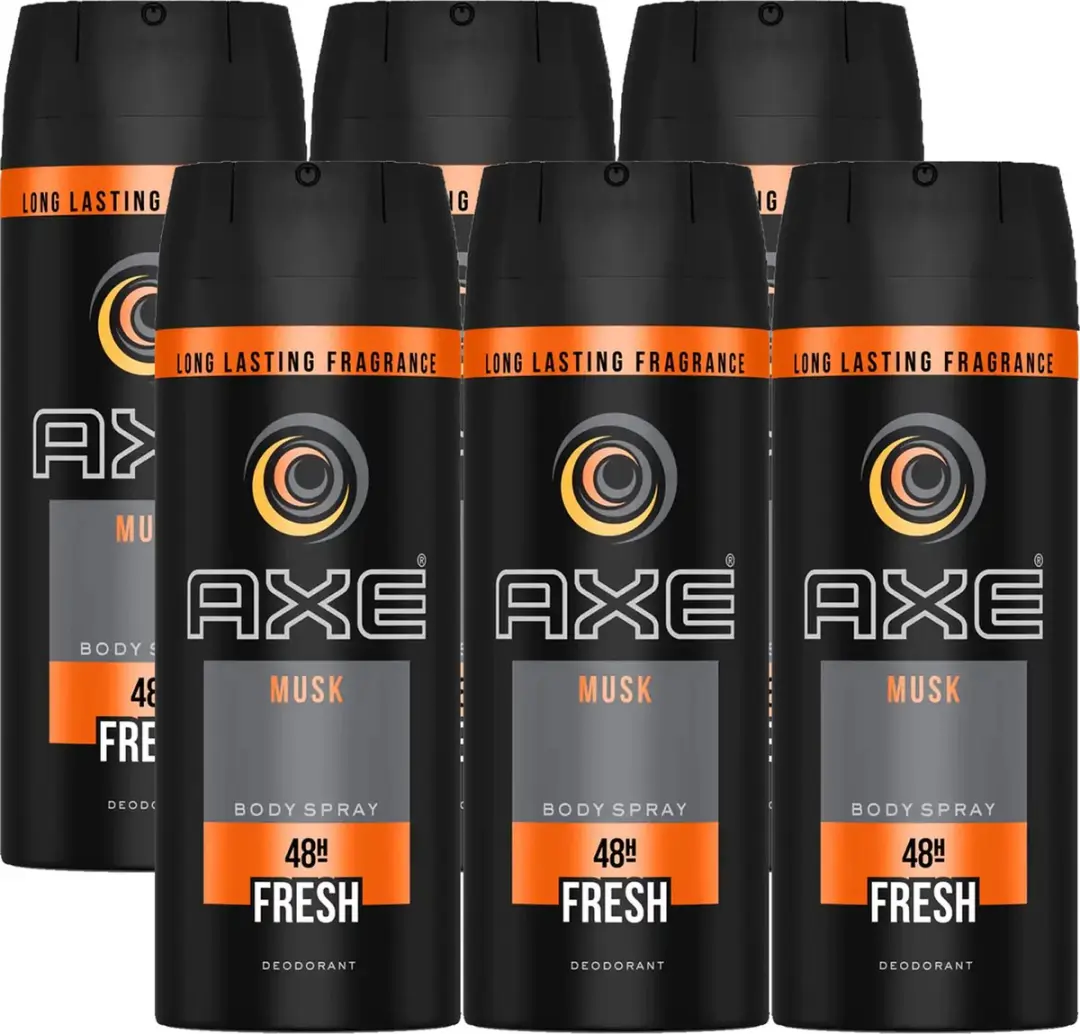 Axe Musk Body Spray 150ml - 6 Stuks