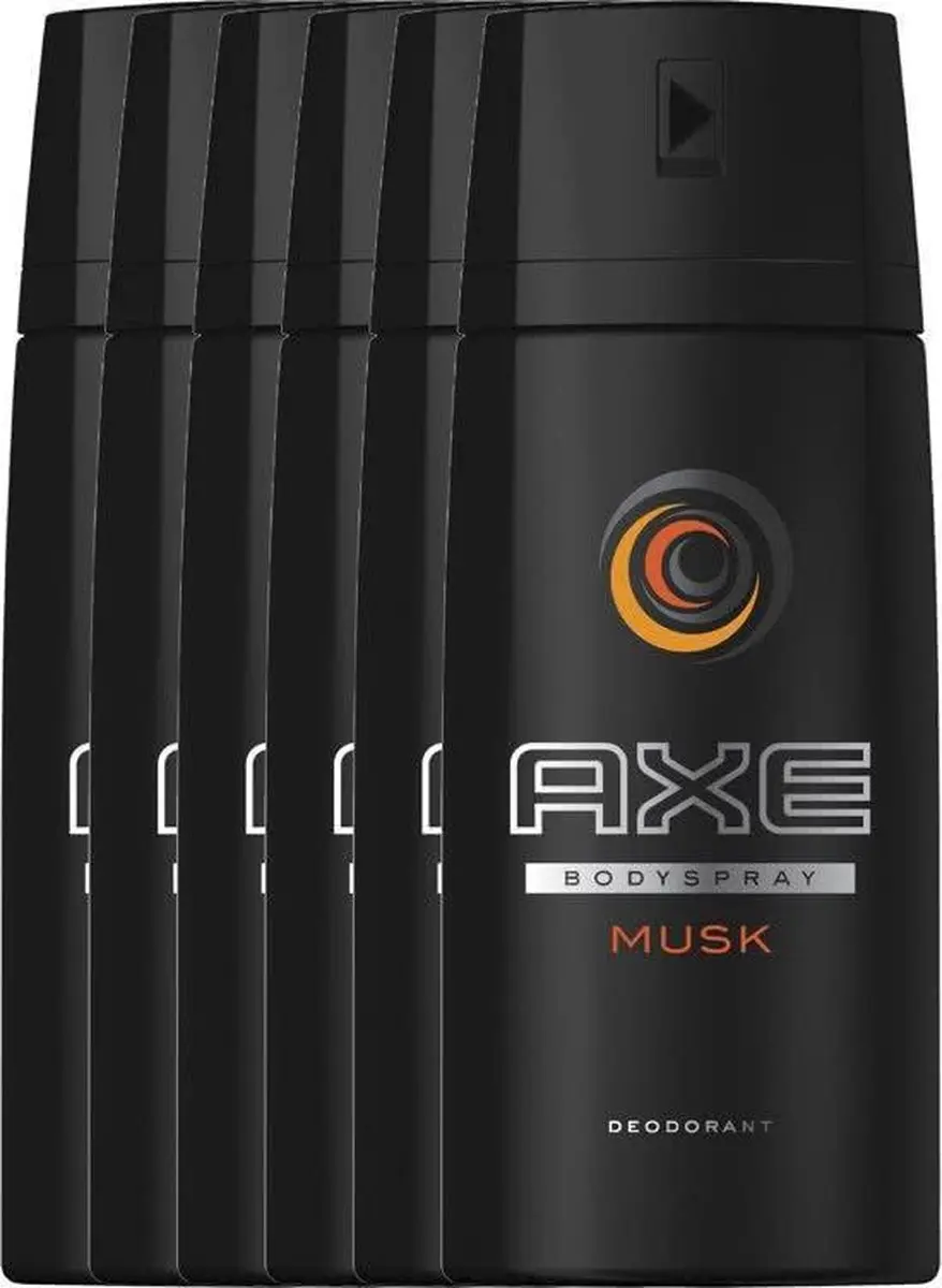 Axe Musk Body Spray 150ml - 6 Stuks