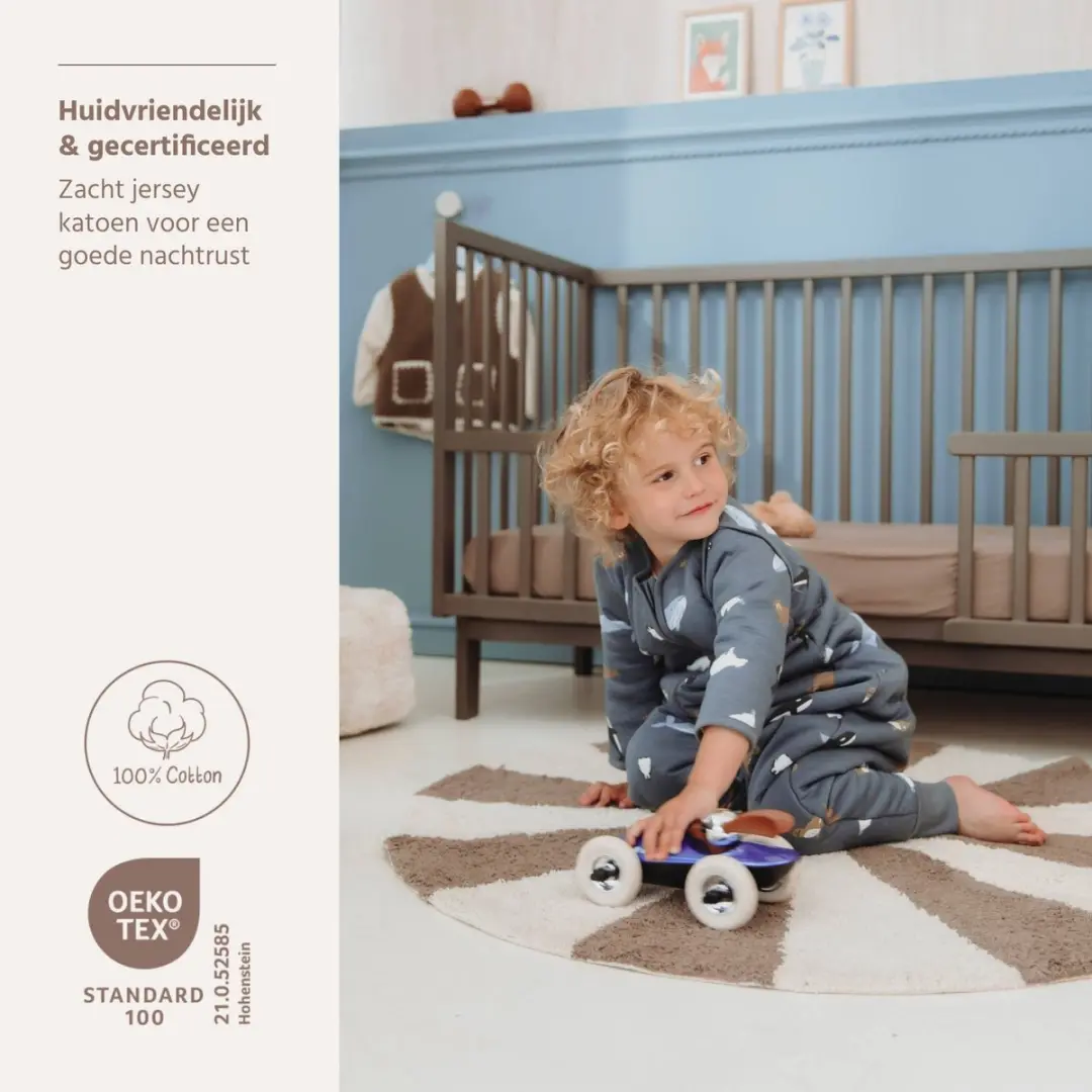 Meyco Baby Arctic Slaapoverall Jumper 104cm - 2.5 TOG - Multicolour - afbeelding 6 van 6
