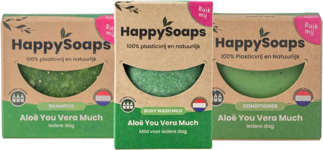 HappySoaps Aloë Vera Much Verzorgingsset