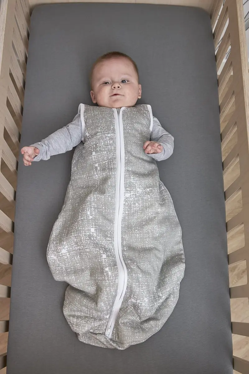 Meyco Baby Uni Hoeslaken Co-Sleeper - 2 Stuks 50x90cm - Grijs - afbeelding 3 van 5