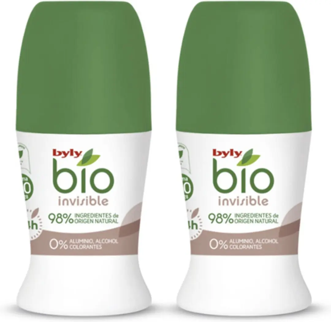 Byly BIO Natural Deodorant Roller 50ml - 2 Stuks