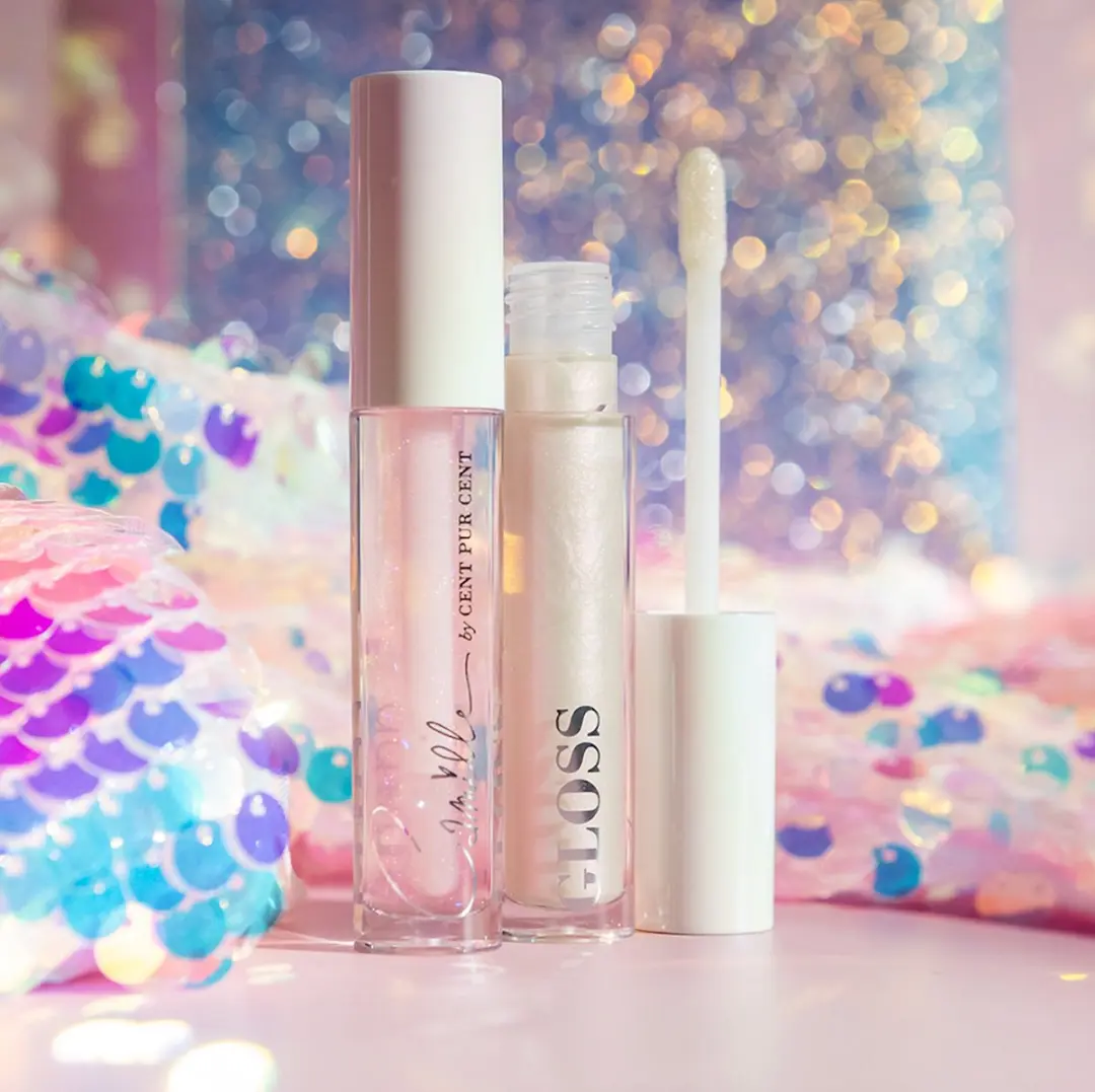 Cent Pur Cent Camille Lipgloss - Roze Glans 4ml