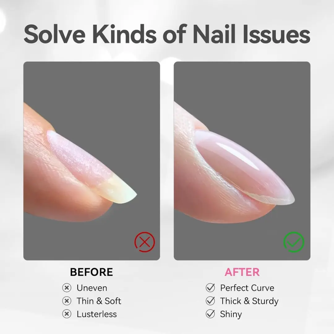 Born Pretty Builder Nail Gel 8-in-1 Doorzichtig