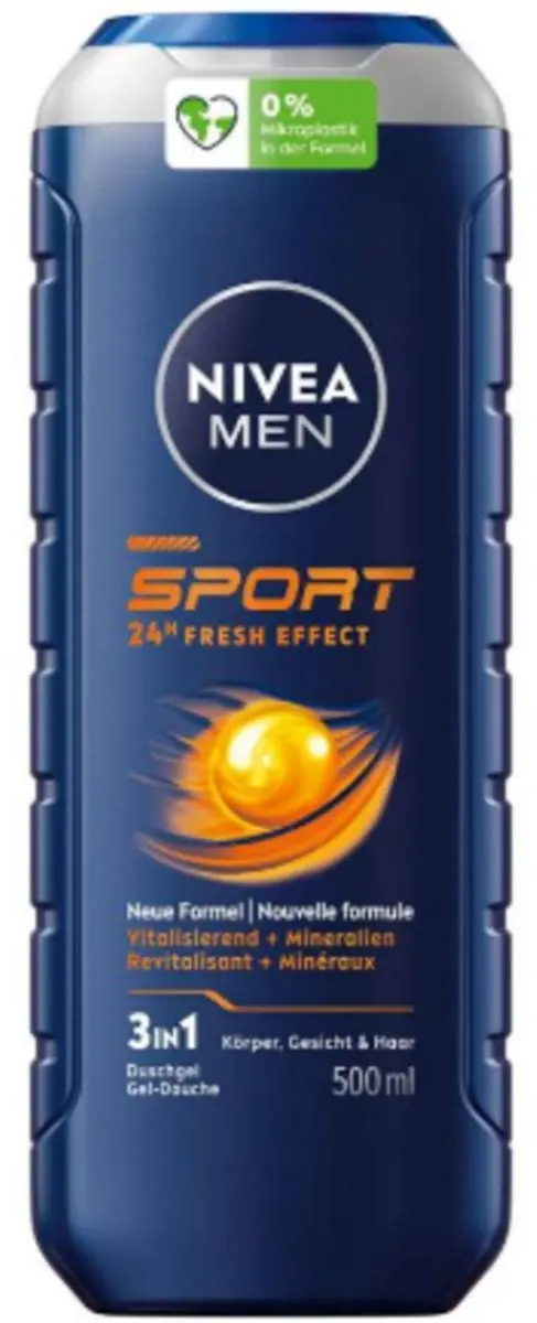 NIVEA Men Sport Shampoo & Douchegel 3-in-1