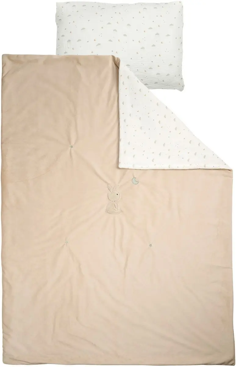 Nattou LouLou Baby Dekbedovertrek 140x100cm