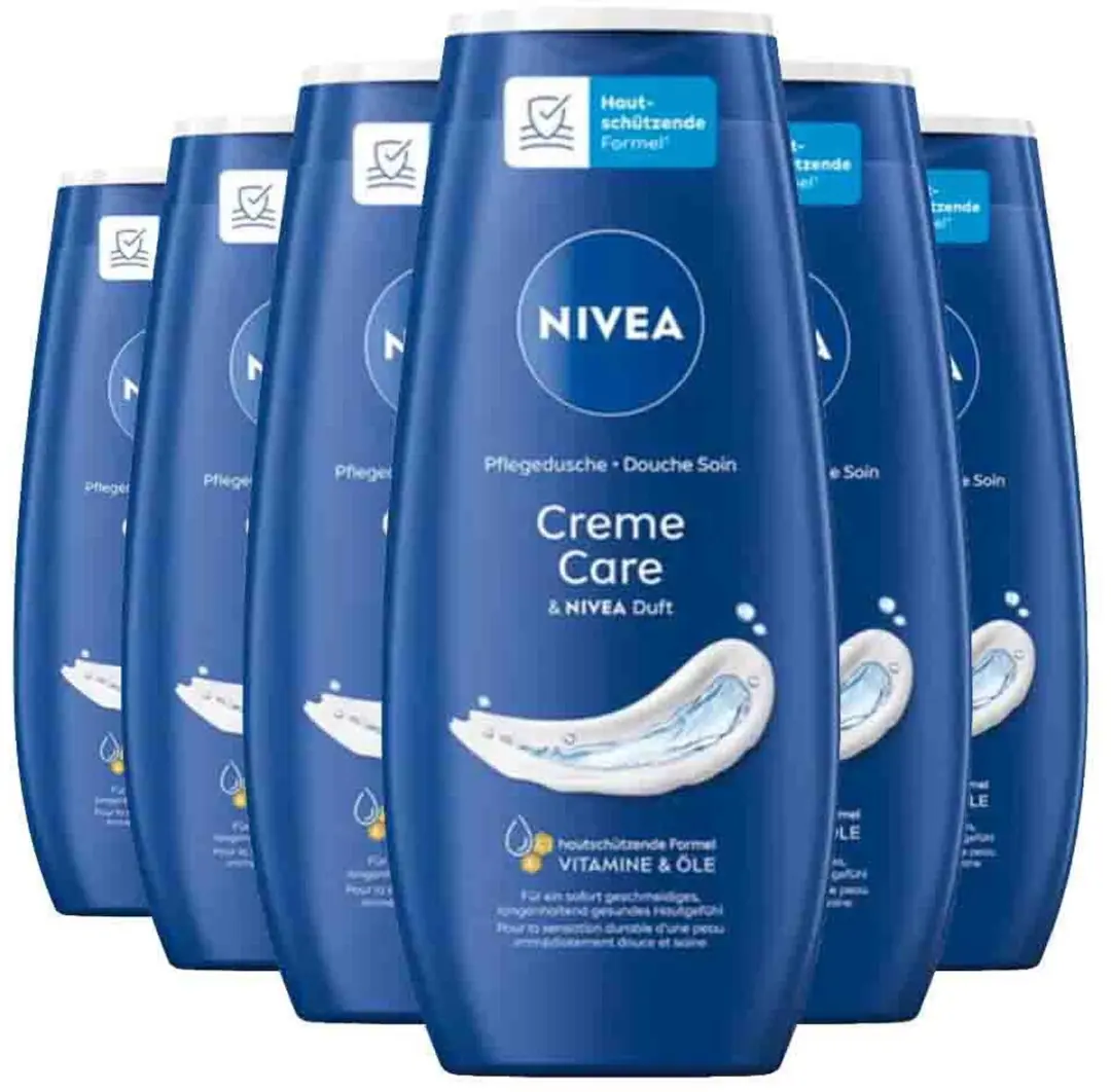 NIVEA Douchecrème Care 6x250ml