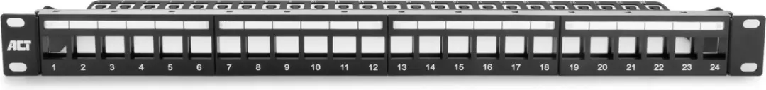 ACT PP1030 Patchpanel 24 Poorten