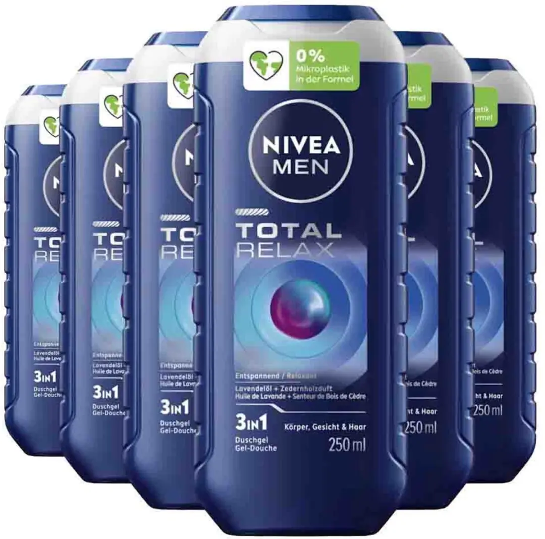 NIVEA Men Shampoo & Douchegel 3in1 Total Relax