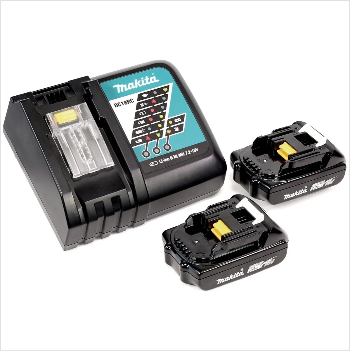 Makita DHS 680 RAJ accu-handcirkelzaag 18 V 165 mm borstelloos + 2x accu 2,0 Ah + oplader + Makpac