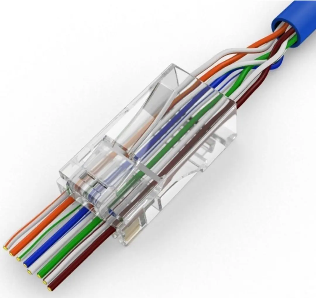 WP WPC-MDP-883-6SP-R50T RJ-45 Connector - Transparant