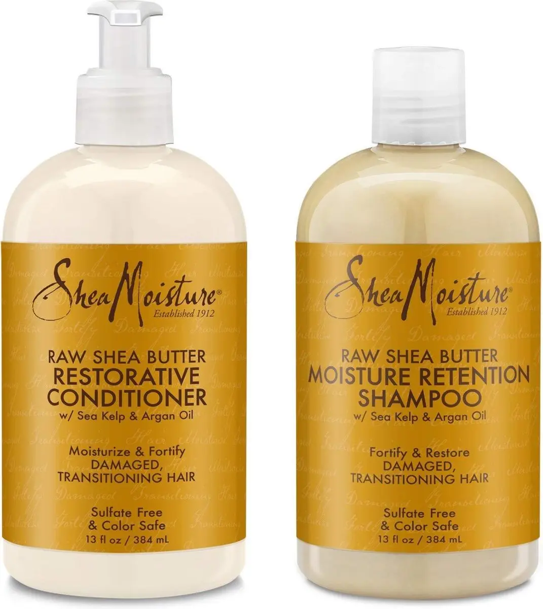 Shea Moisture Raw Shea Butter Shampoo & Conditioner Set
