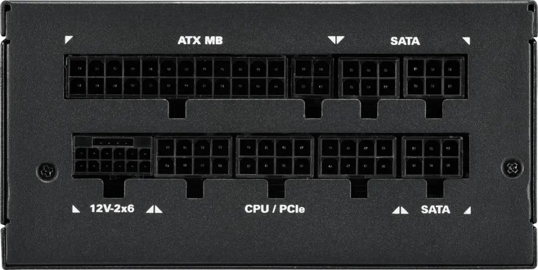 Sharkoon Rebel P20 SFX Voeding 1000W - Zwart - afbeelding 6 van 6