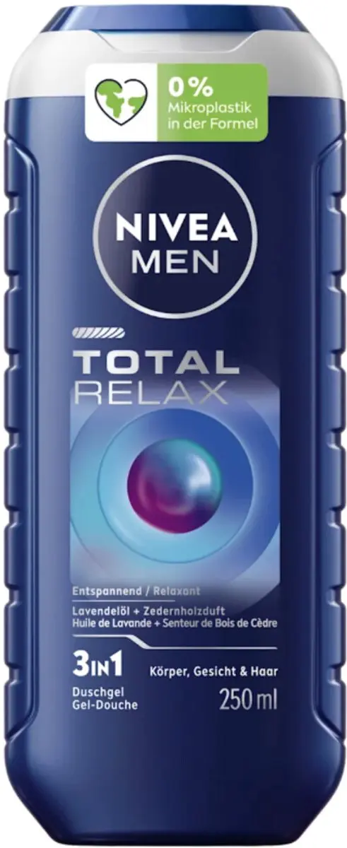 NIVEA Men Shampoo & Douchegel 3in1 Total Relax