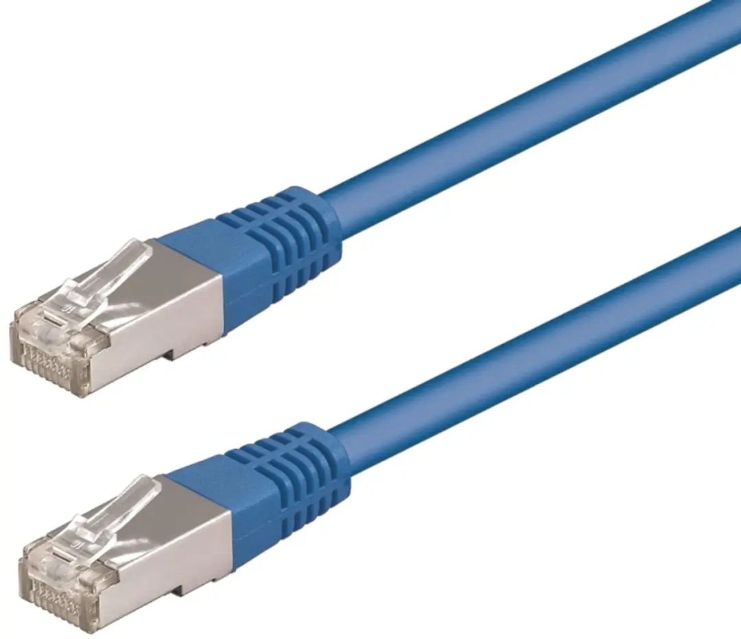 WP WPC-PAT-5F005B Netwerkkabel Cat5e 0,5m