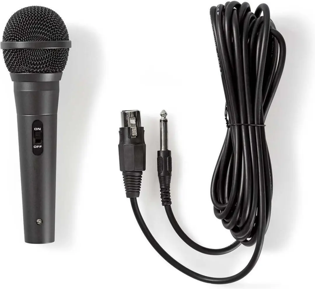 Nedis Bedrade Microfoon XLR/Jack