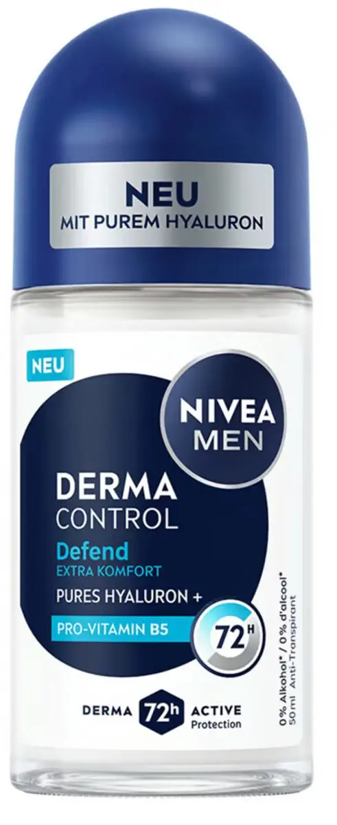 NIVEA Men Derma Control Defend Roller Deo