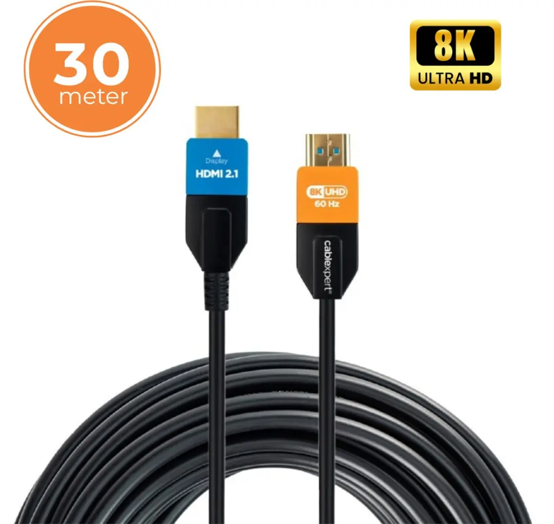 Gembird HDMI 2.1 Glasvezelkabel 30m