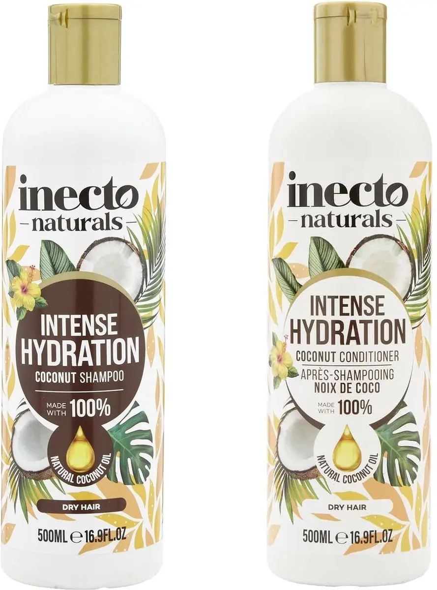 Inecto Naturals Coconut Shampoo & Conditioner Set