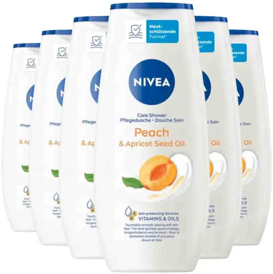 NIVEA Douchegel Peach & Apricot Seed Oil 250ml