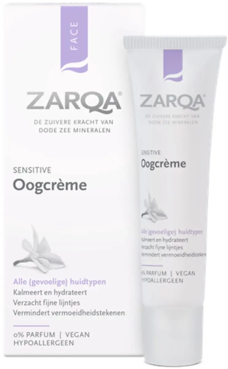Zarqa Oogcrème Sensitive 2x15ml