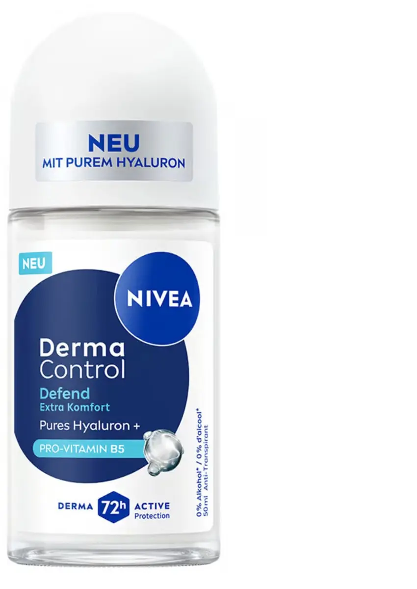 NIVEA Deodorant Roller Derma Control Defend