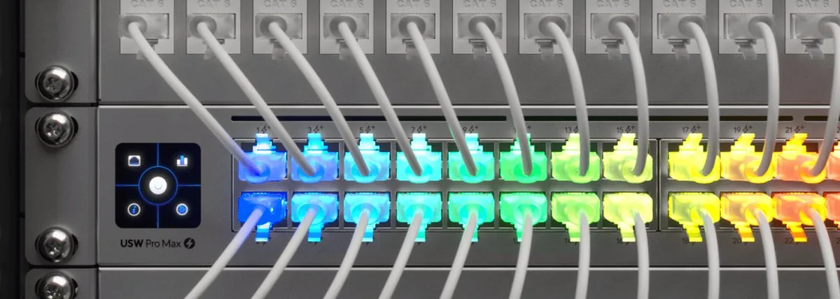 Ubiquiti UniFi Etherlighting Patchkabel 3m - Doorschijnend/Wit