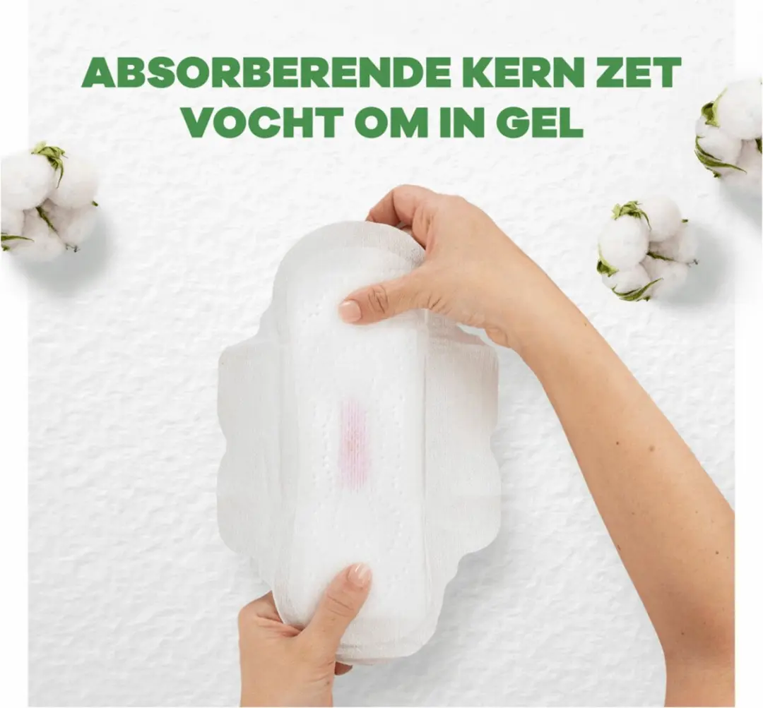 Always Bio Cotton Protection Ultra Night Maandverband