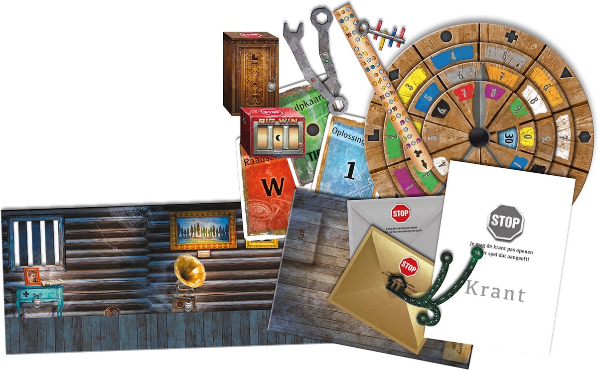 999 Games - EXIT - Terug naar de Verlaten Hut - Breinbreker - Escape Room Spel