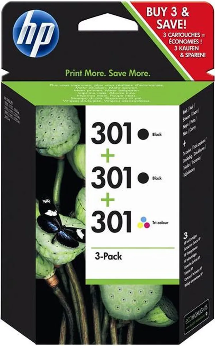 HP 301 E5Y87EE Inktcartridges
