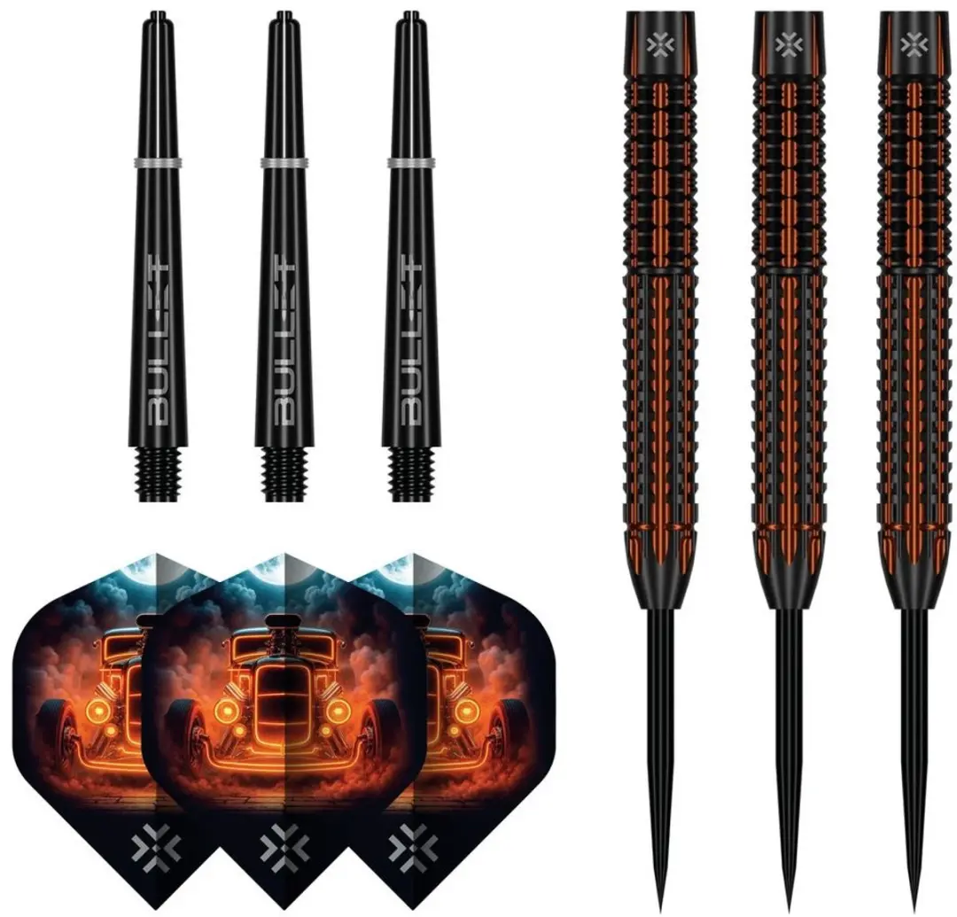 Bullet Hotrod 97.5% Dartpijlen - 3 Stuks