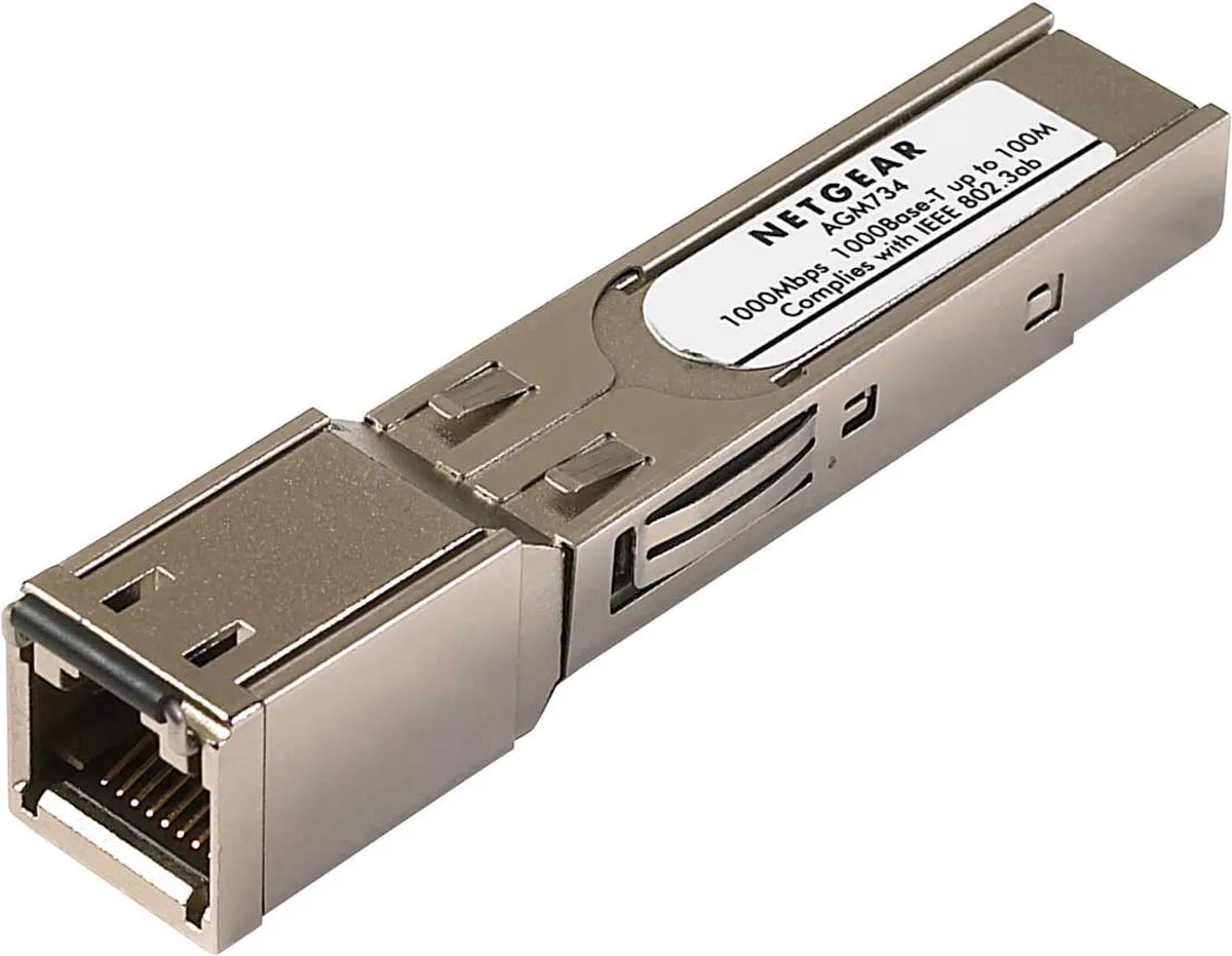 Netgear AGM734 SFP Uitbreidingsmodule - Grijs