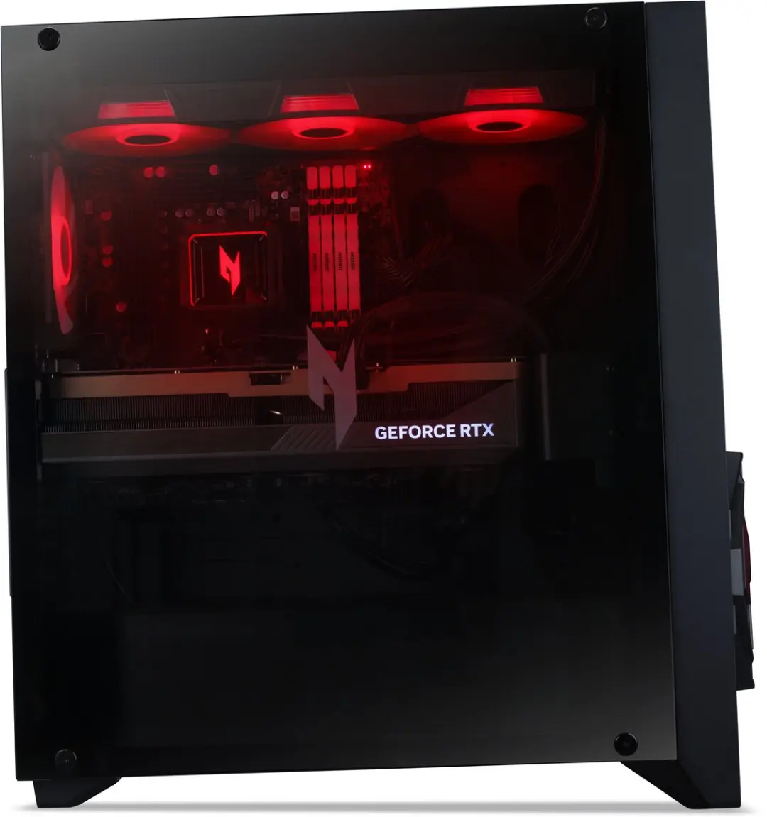 Acer Nitro 70 RTX 5090 Ryzen 9 9900X3D Gaming PC - Zwart