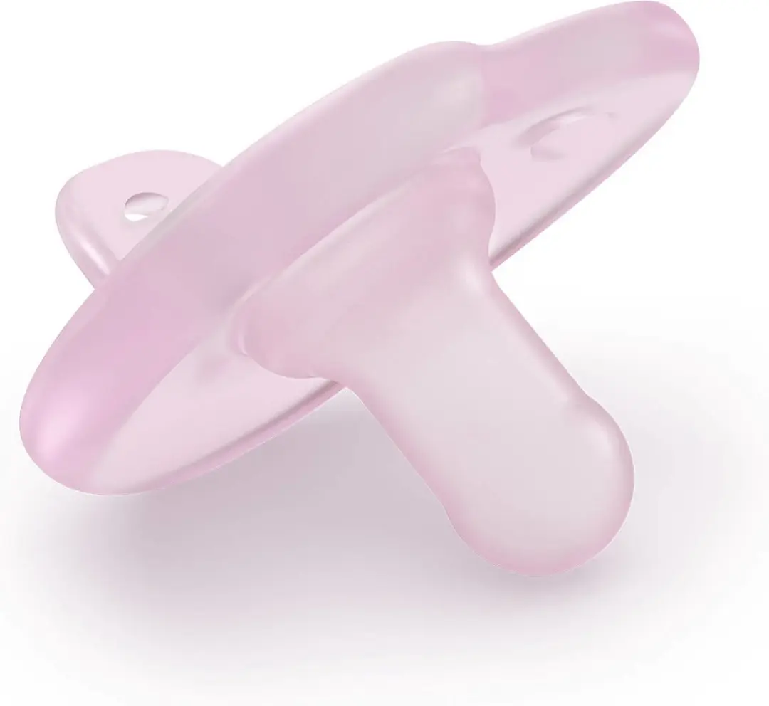 Philips Avent Soothie Fopspeen SCF099/22 - 2 Stuks - Roze/Donkerroze - afbeelding 2 van 6