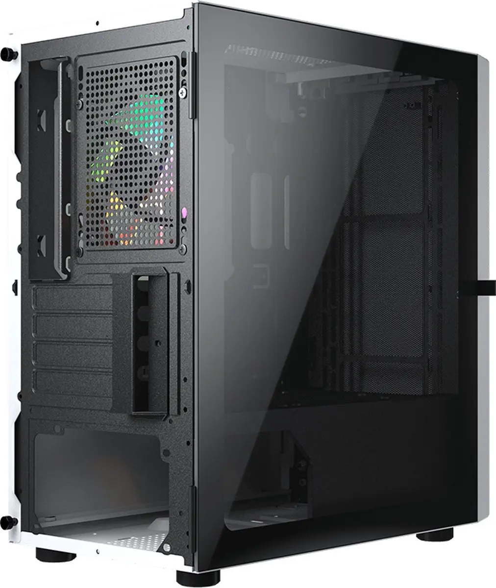 Cougar Purity RGB Mini Tower PC Behuizing - Wit