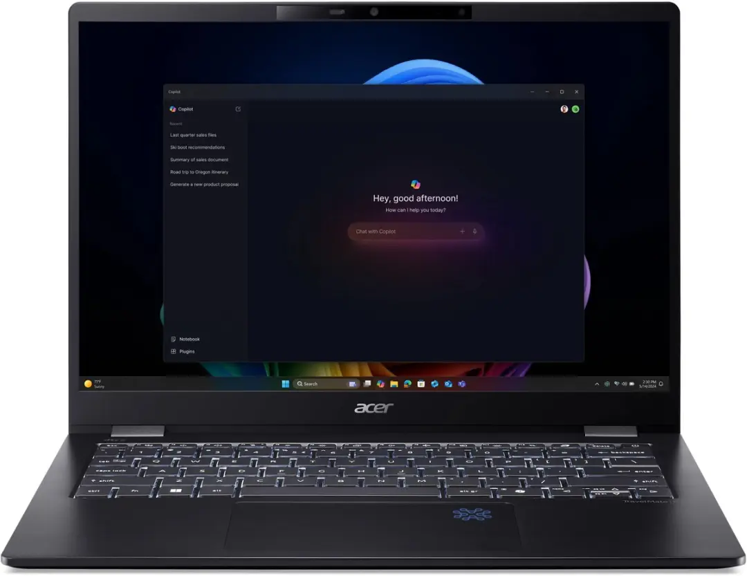 Acer TravelMate P6 14 AI TMP614-54-TCO-70QD Notebook
