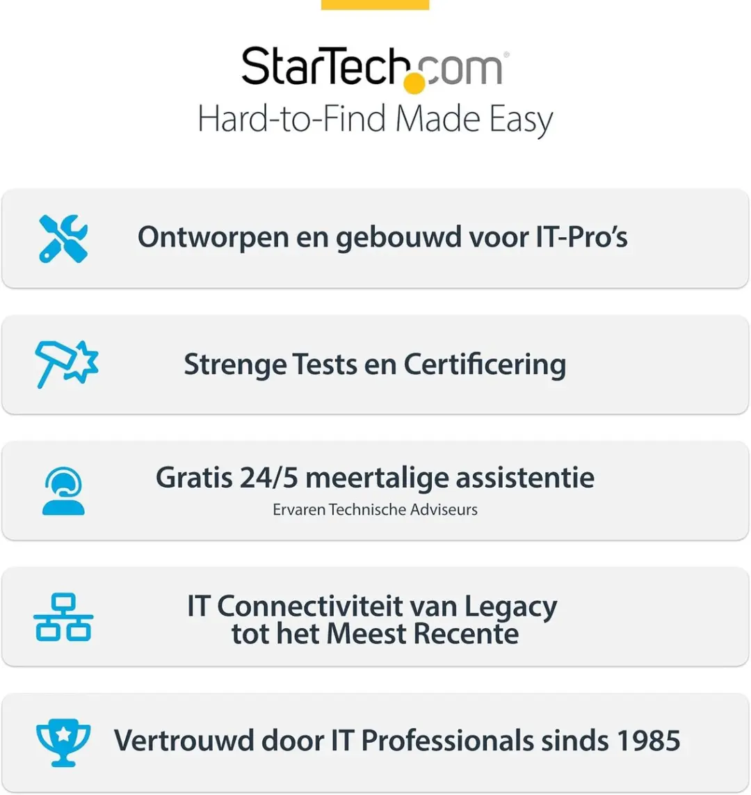 Startech M.2 NVMe naar 2.5