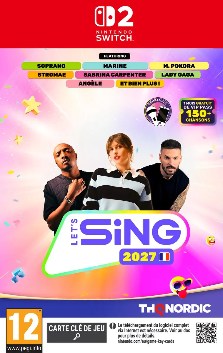 THQ Nordic Let's Sing 2027 Frans - Nintendo Switch 2