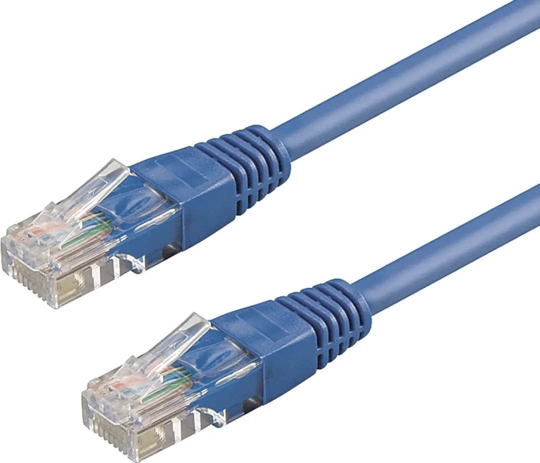 WP WPC-PAT-6U050B Netwerkkabel Cat6 5m