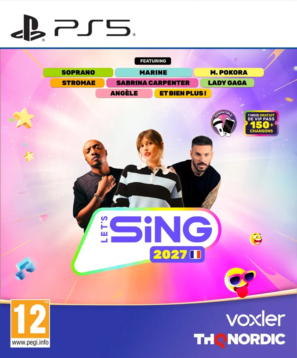 THQ Nordic Let's Sing 2027 Frans - PS5