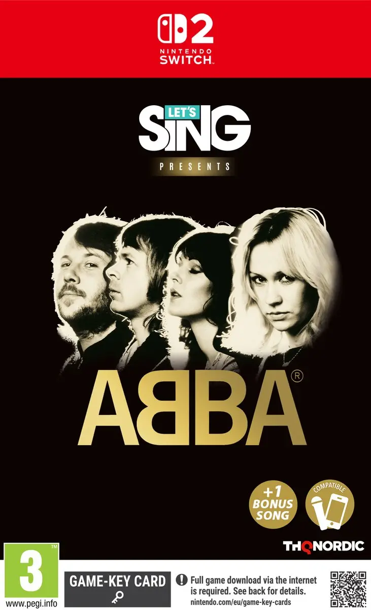 THQ Nordic Let's Sing ABBA Nintendo Switch 2