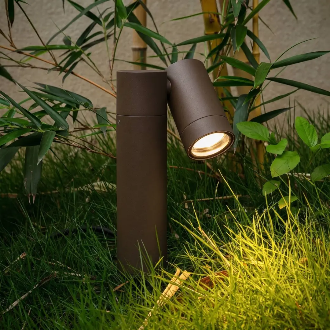 PRIOS Buitenspot 1 Licht GU10 - Roest