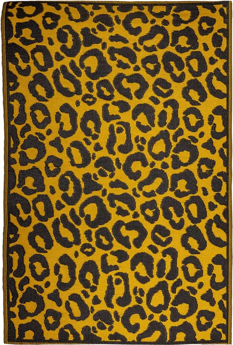 Esschert Design Buitenkleed Luipaard 150x242cm